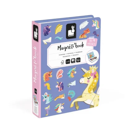 Janod Magneti'Book Unicorns