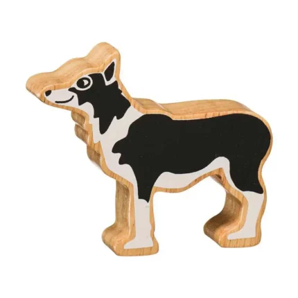 Natural Black & White Dog