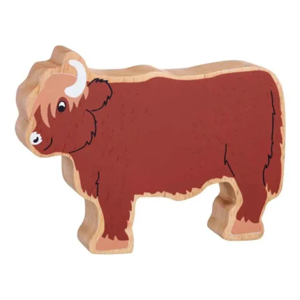 Natural Brown Highland Cow