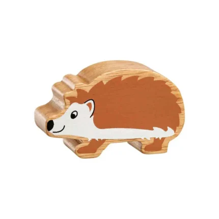 Natural Brown & White Hedgehog