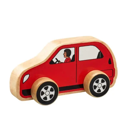 Lanka Kade Wooden Red Car